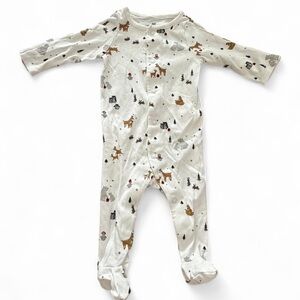Newborn winter holiday onesie 0-3m H&M